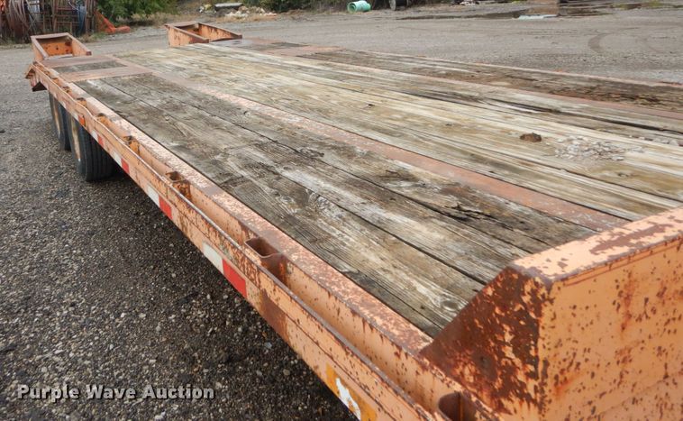 image for item IV9502 1997 Big Tex  equipment trailer