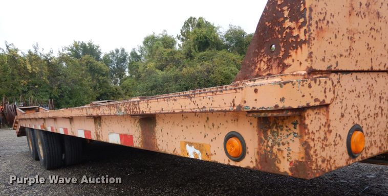 image for item IV9502 1997 Big Tex  equipment trailer