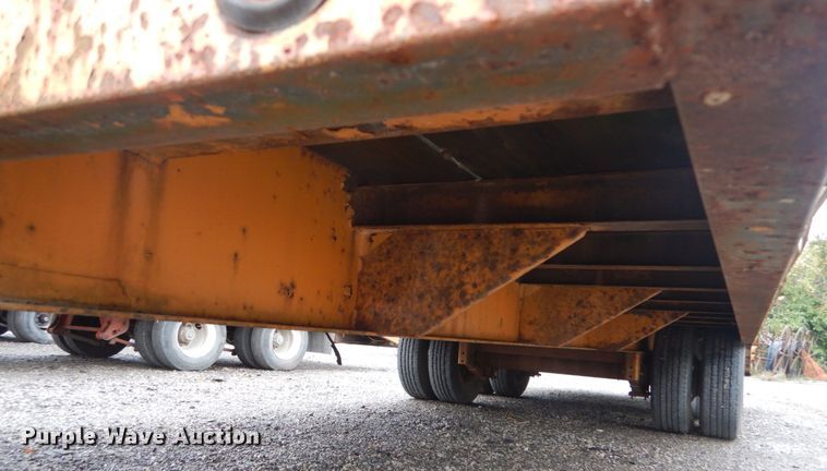 image for item IV9502 1997 Big Tex  equipment trailer