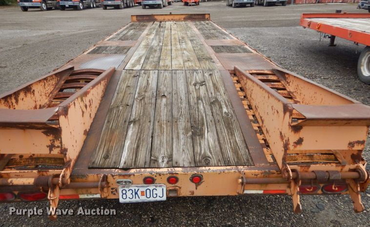 image for item IV9502 1997 Big Tex  equipment trailer