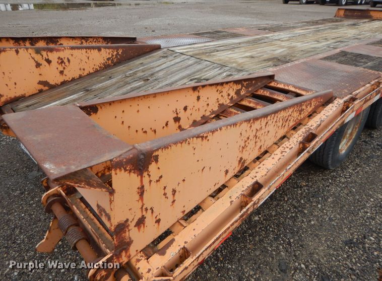 image for item IV9502 1997 Big Tex  equipment trailer