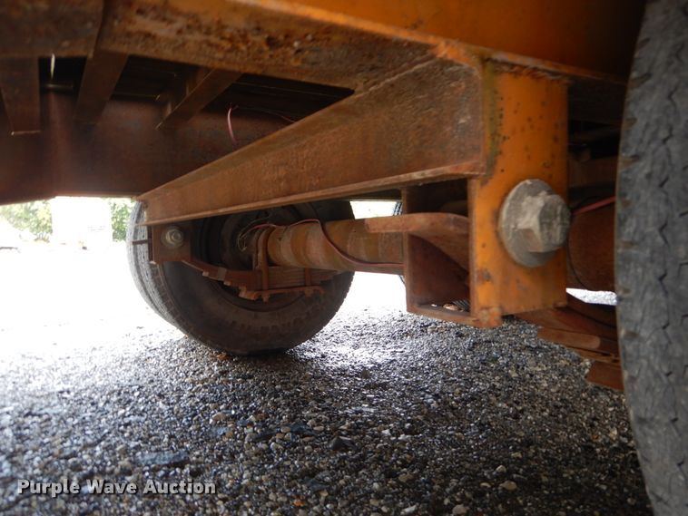 image for item IV9502 1997 Big Tex  equipment trailer