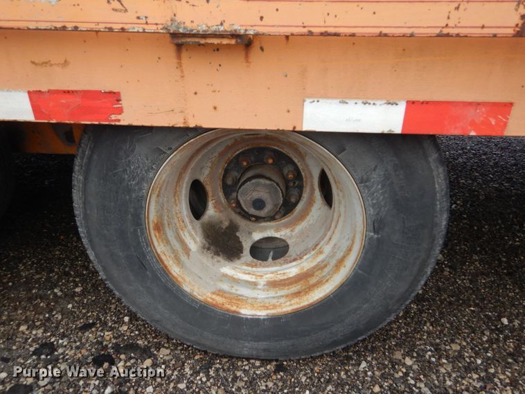 image for item IV9502 1997 Big Tex  equipment trailer