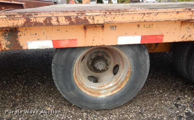 image for item IV9502 1997 Big Tex  equipment trailer