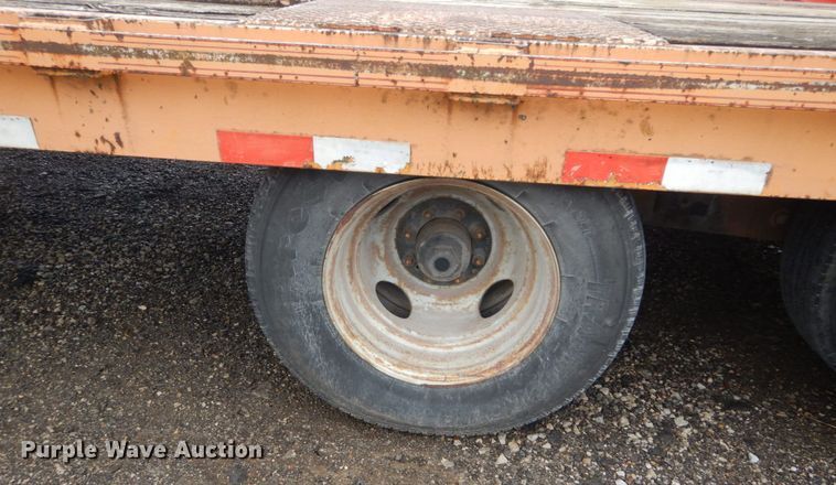 image for item IV9502 1997 Big Tex  equipment trailer