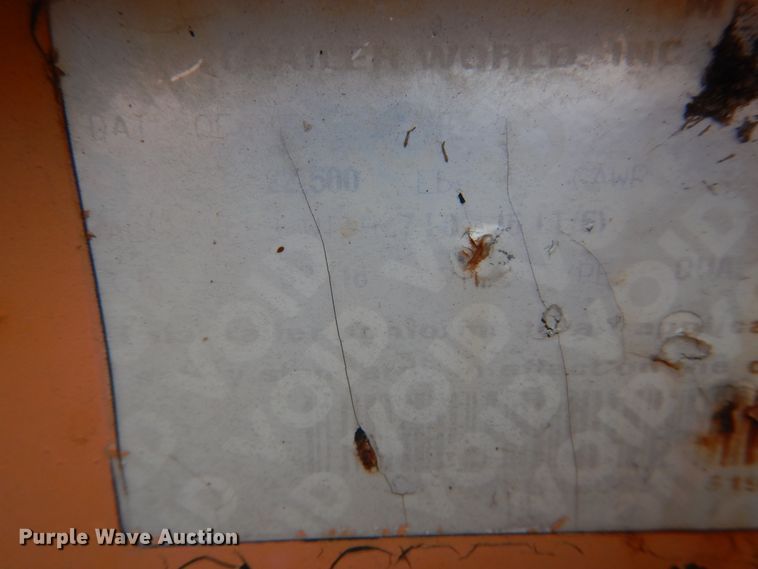 image for item IV9502 1997 Big Tex  equipment trailer