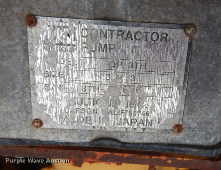 image for item IV9503 2001 International 4700  flatbed truck with mud mixer