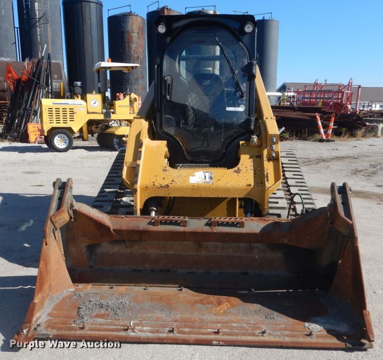 image for item IV9515 2016 Caterpillar 289D  tracked skid steer loader