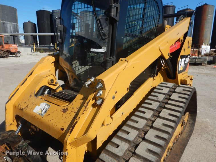 image for item IV9515 2016 Caterpillar 289D  tracked skid steer loader