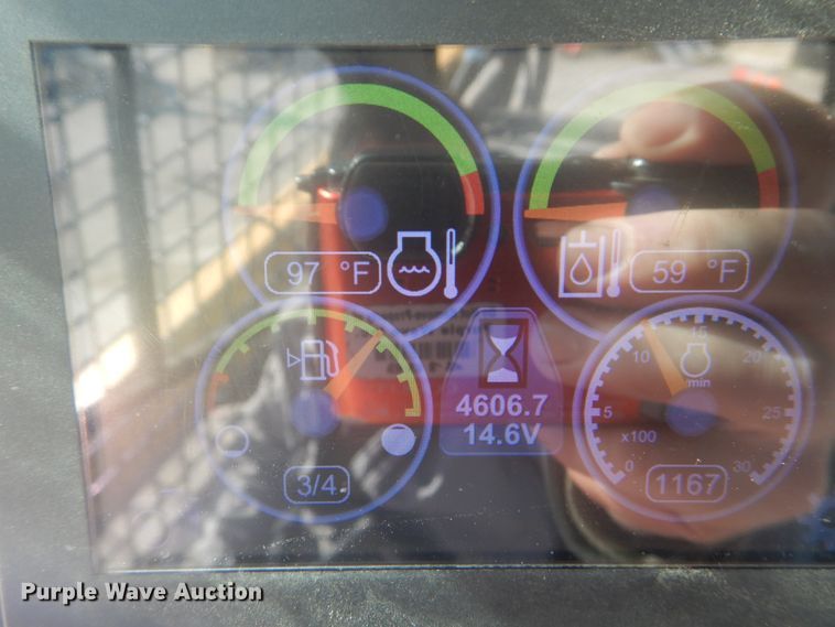 image for item IV9515 2016 Caterpillar 289D  tracked skid steer loader