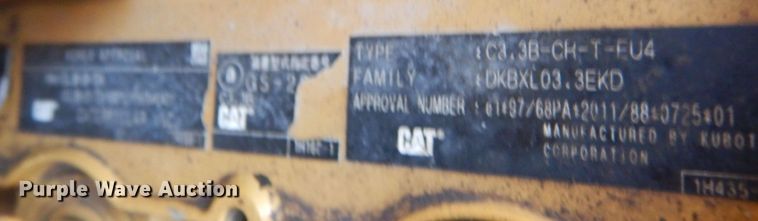 image for item IV9515 2016 Caterpillar 289D  tracked skid steer loader