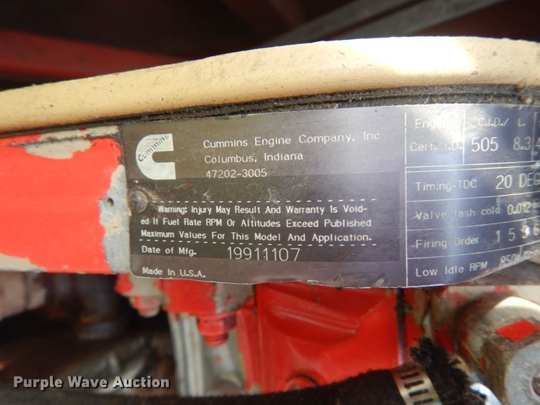 image for item IV9523 1992 Manitowoc M65W  crane