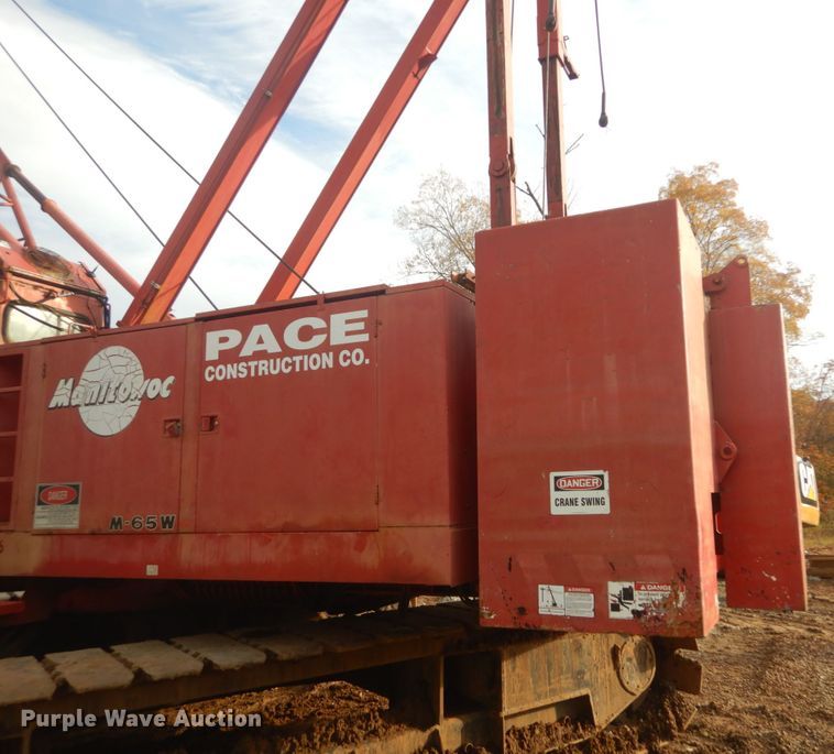 image for item IV9523 1992 Manitowoc M65W  crane