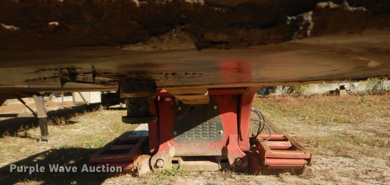 image for item IV9527 2003 Etnyre RTN55ETD3-PS-T1  lowboy equipment trailer