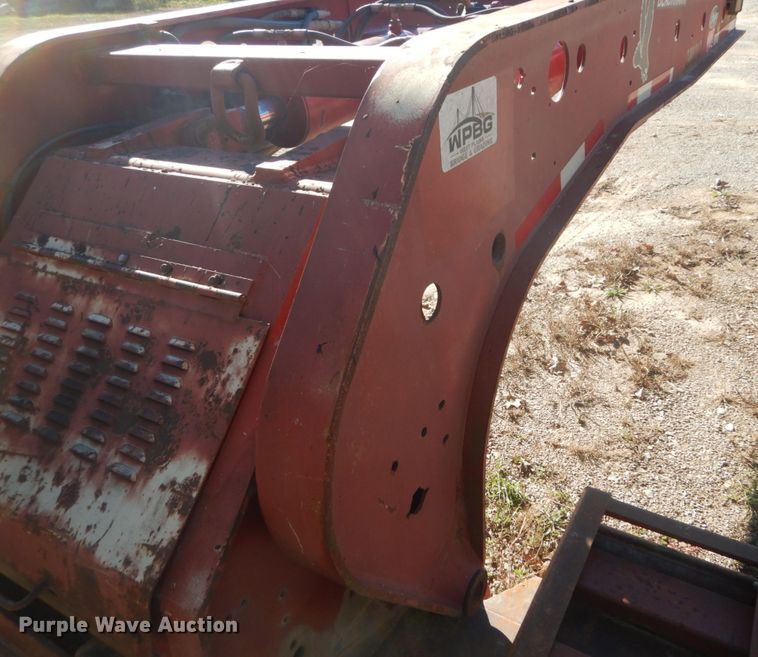 image for item IV9527 2003 Etnyre RTN55ETD3-PS-T1  lowboy equipment trailer