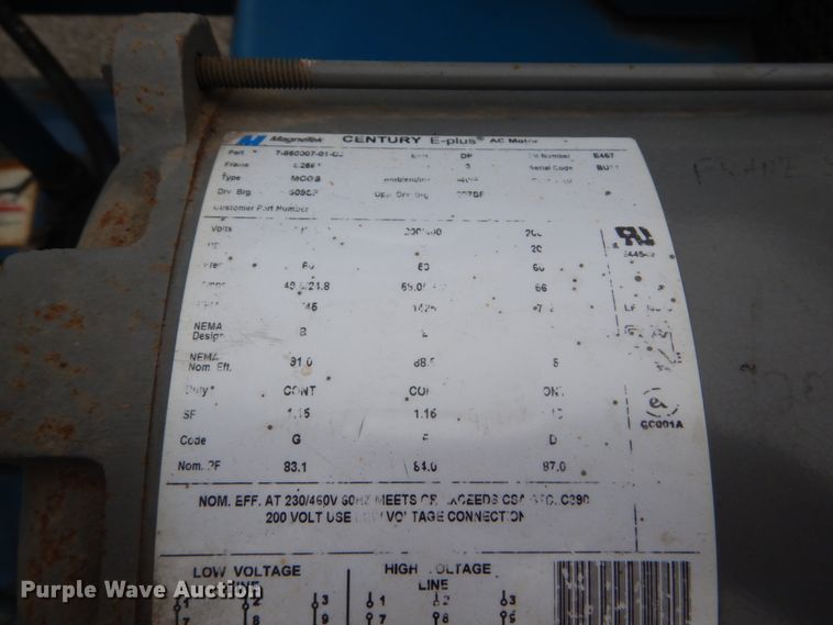 image for item IV9539 Quincy QC20024D  air compressor