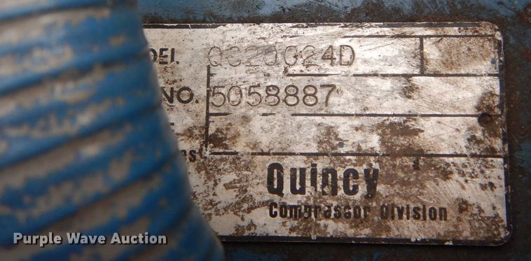 image for item IV9539 Quincy QC20024D  air compressor