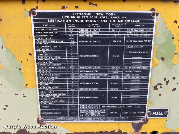 image for item IX9506 1980 Pettibone MultiKrane 40  crane