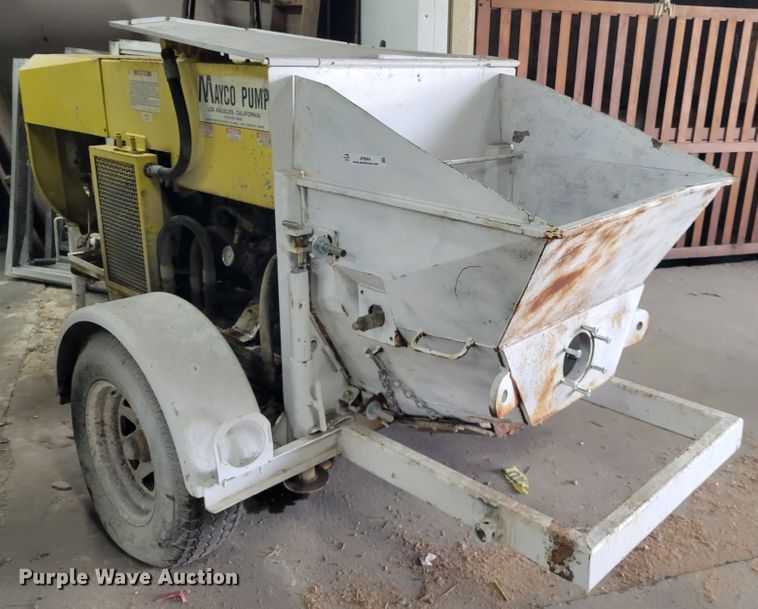 image for item JF9944 Mayco Pump ST-30  concrete pump