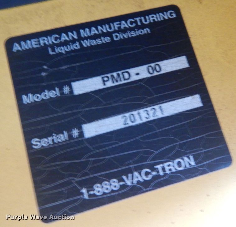 image for item JF9957 1998 Vac-Tron PMD-800  vacuum excavator