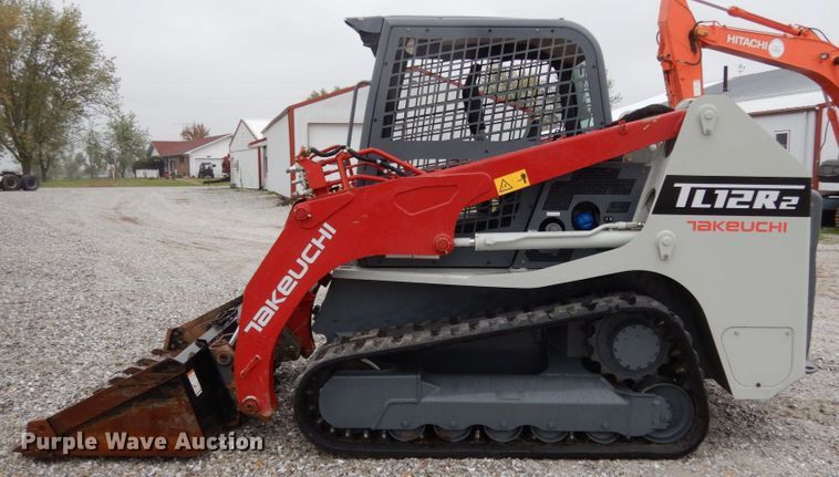 image for item JI9374 2017 Takeuchi TL12R2  tracked skid steer loader