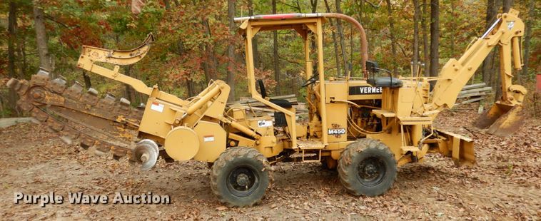 image for item JI9378 1972 Vermeer M450  trencher