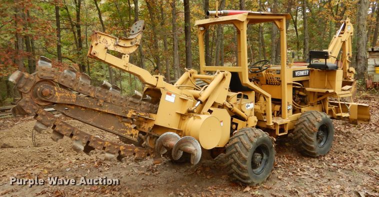 image for item JI9378 1972 Vermeer M450  trencher