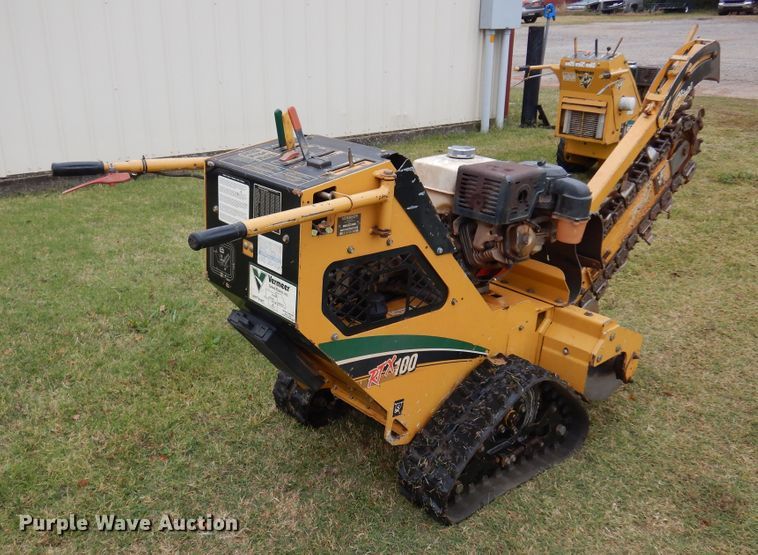 image for item JJ9916 Vermeer RTX100  trencher