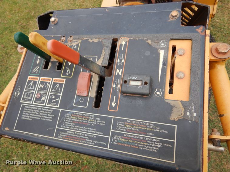 image for item JJ9916 Vermeer RTX100  trencher