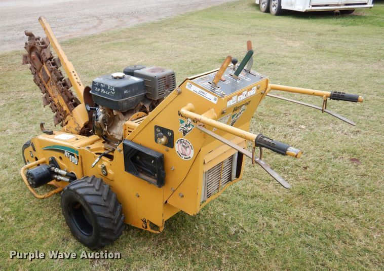 image for item JJ9917 Vermeer RT100  trencher