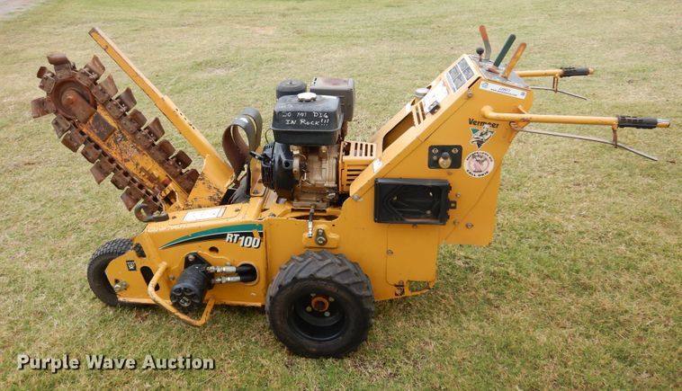 image for item JJ9917 Vermeer RT100  trencher