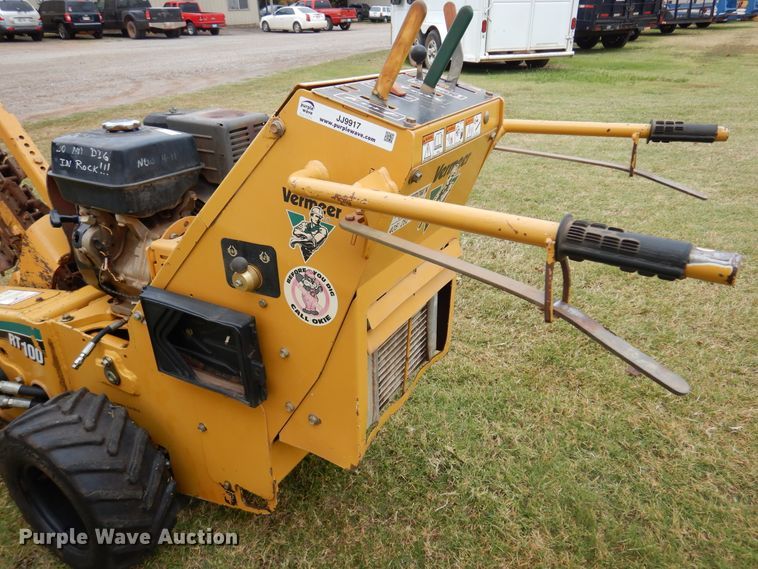 image for item JJ9917 Vermeer RT100  trencher