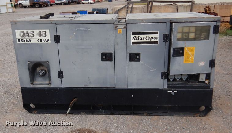 image for item JJ9918 Atlas Copco QAS 48  generator