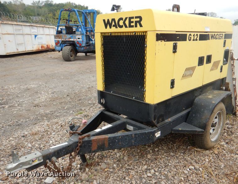 image for item JS9166 Wacker G12  generator