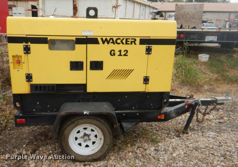 image for item JS9166 Wacker G12  generator