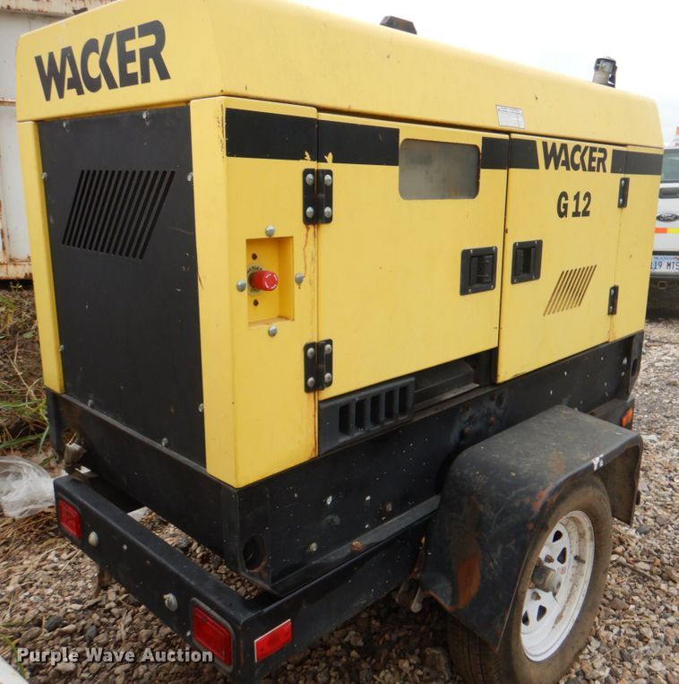 image for item JS9166 Wacker G12  generator