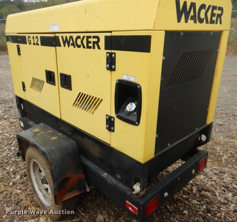 image for item JS9166 Wacker G12  generator