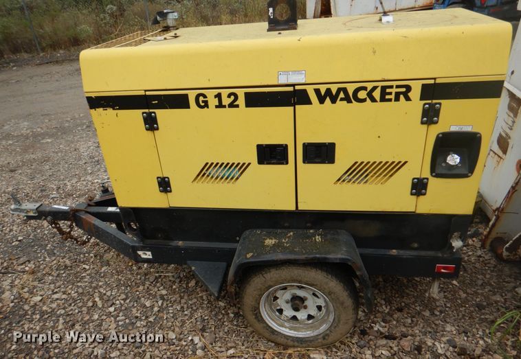 image for item JS9166 Wacker G12  generator