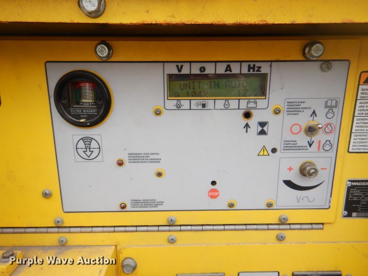 image for item JS9166 Wacker G12  generator