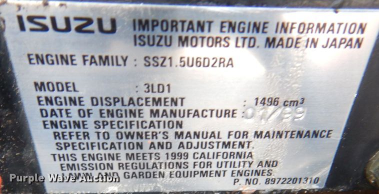 image for item JS9166 Wacker G12  generator