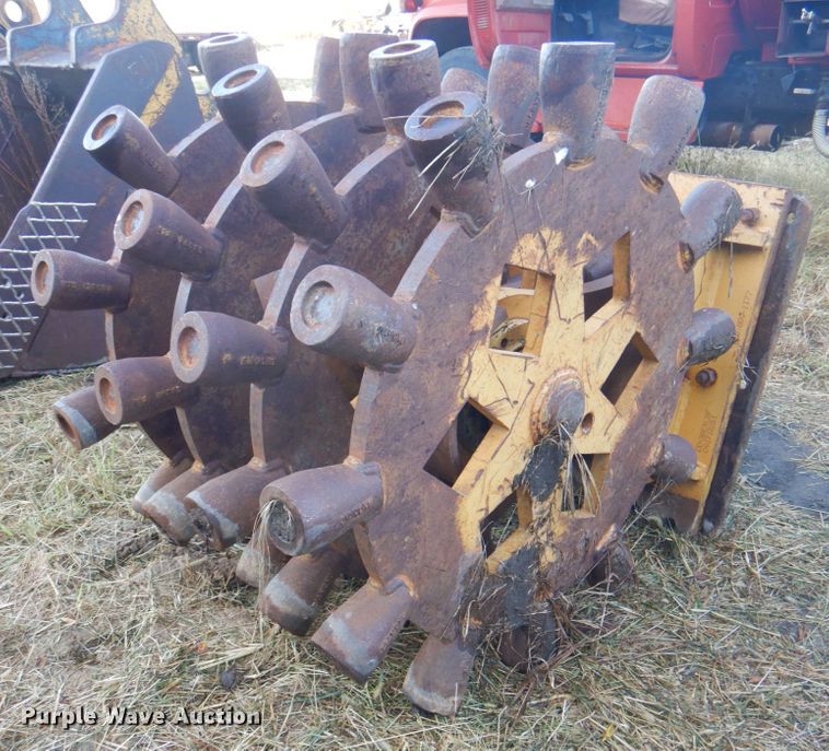 image for item JS9212 American Compaction  36" W excavator compactor wheel