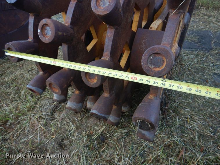 image for item JS9212 American Compaction  36" W excavator compactor wheel