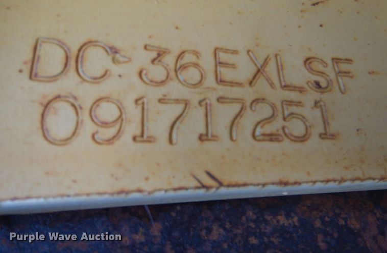 image for item JS9212 American Compaction  36" W excavator compactor wheel