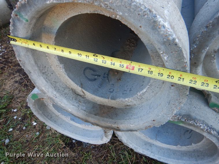 image for item JS9215 (22) concrete culverts