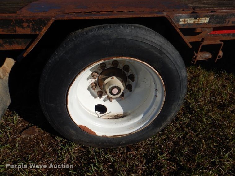 image for item JS9221 2000 Doonan 482DB14  drop deck trailer