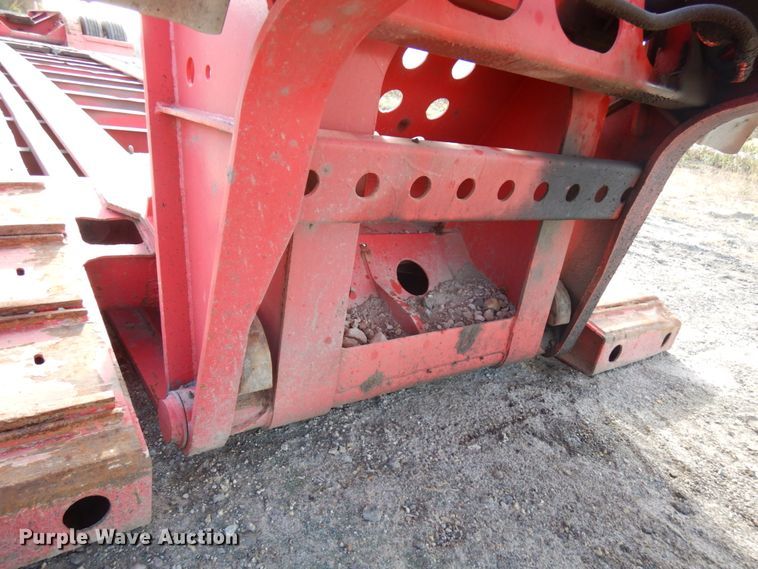 image for item JS9438 2000 Fontaine TH55-FLD  lowboy equipment trailer