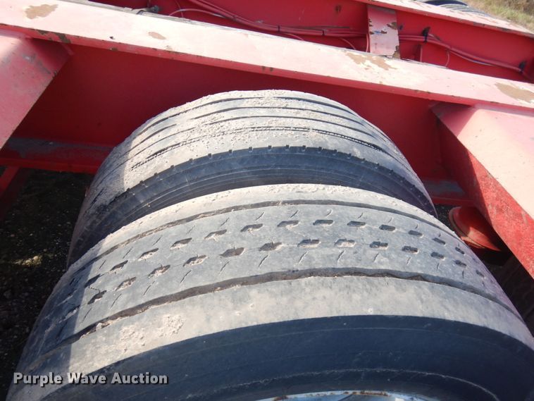 image for item JS9438 2000 Fontaine TH55-FLD  lowboy equipment trailer