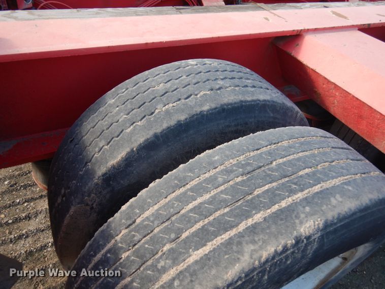 image for item JS9438 2000 Fontaine TH55-FLD  lowboy equipment trailer