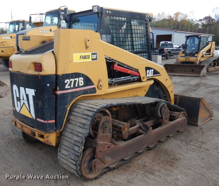 image for item JS9444 2005 Caterpillar 277B  tracked skid steer loader