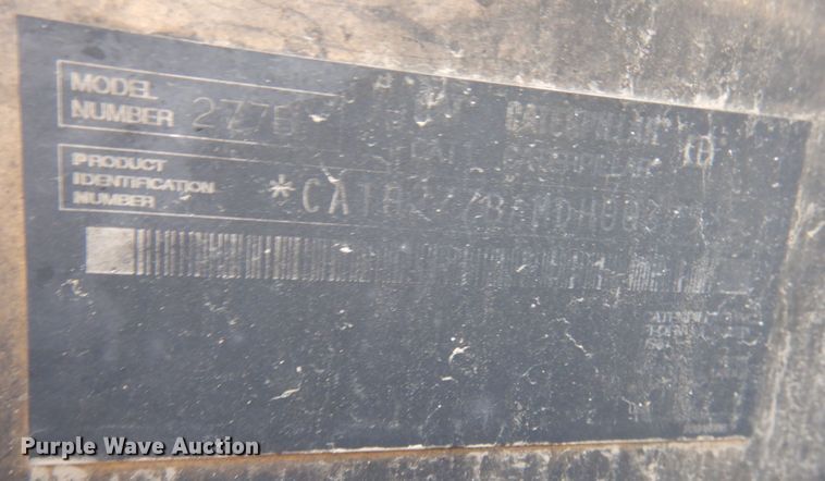 image for item JS9446 2004 Caterpillar 277B  tracked skid steer loader